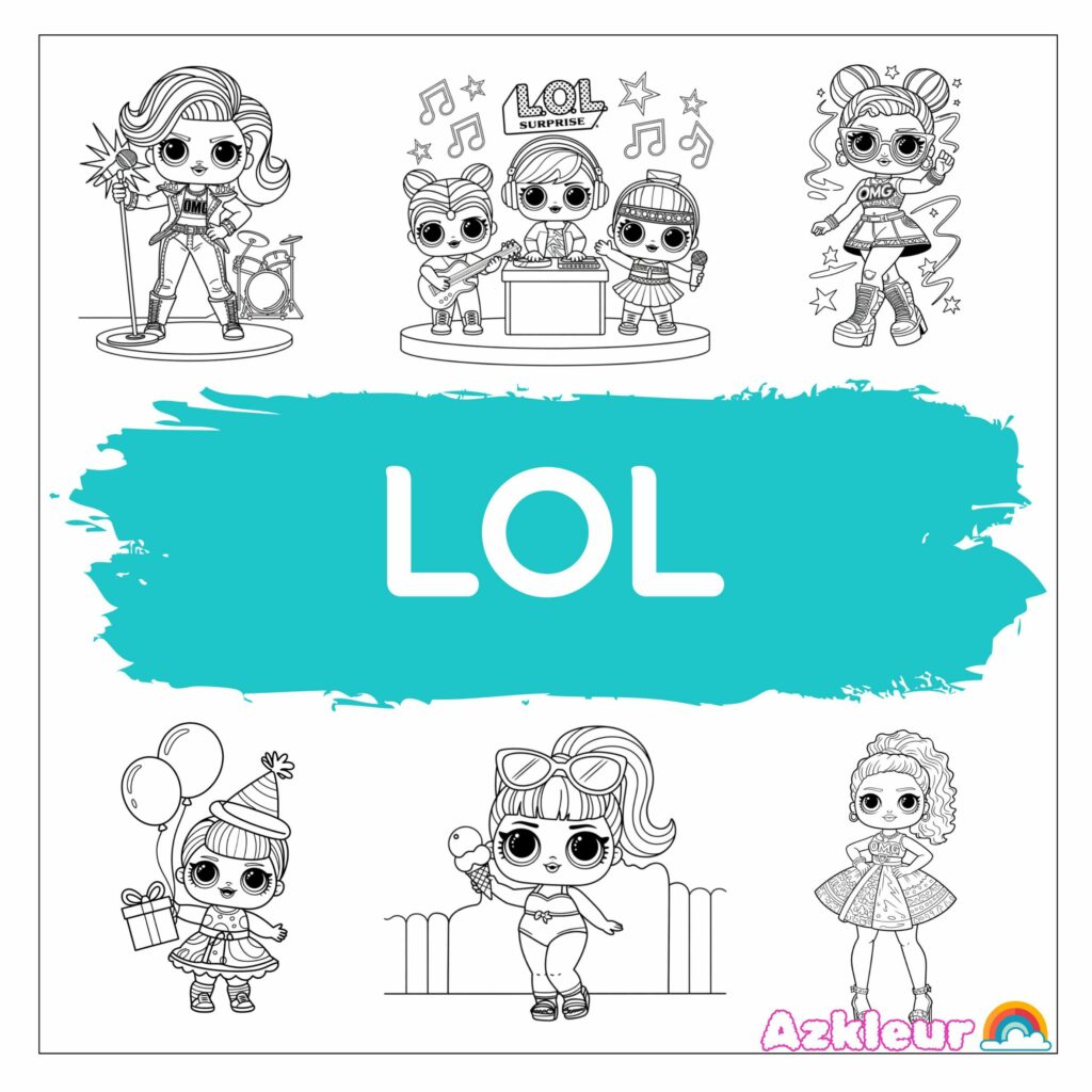 20+ LOL Kleurplaat – Leuke Kleurplaten voor Kinderen