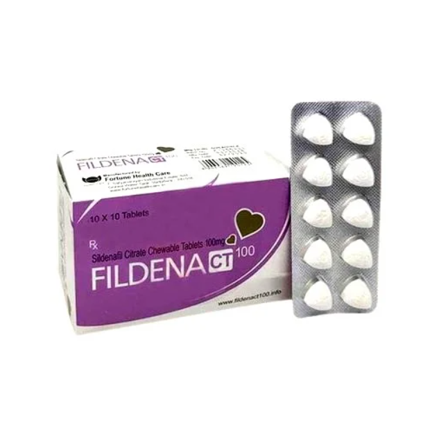 Buy Fildena CT 100 Mg (Chewable) | Best Option For Treat ED