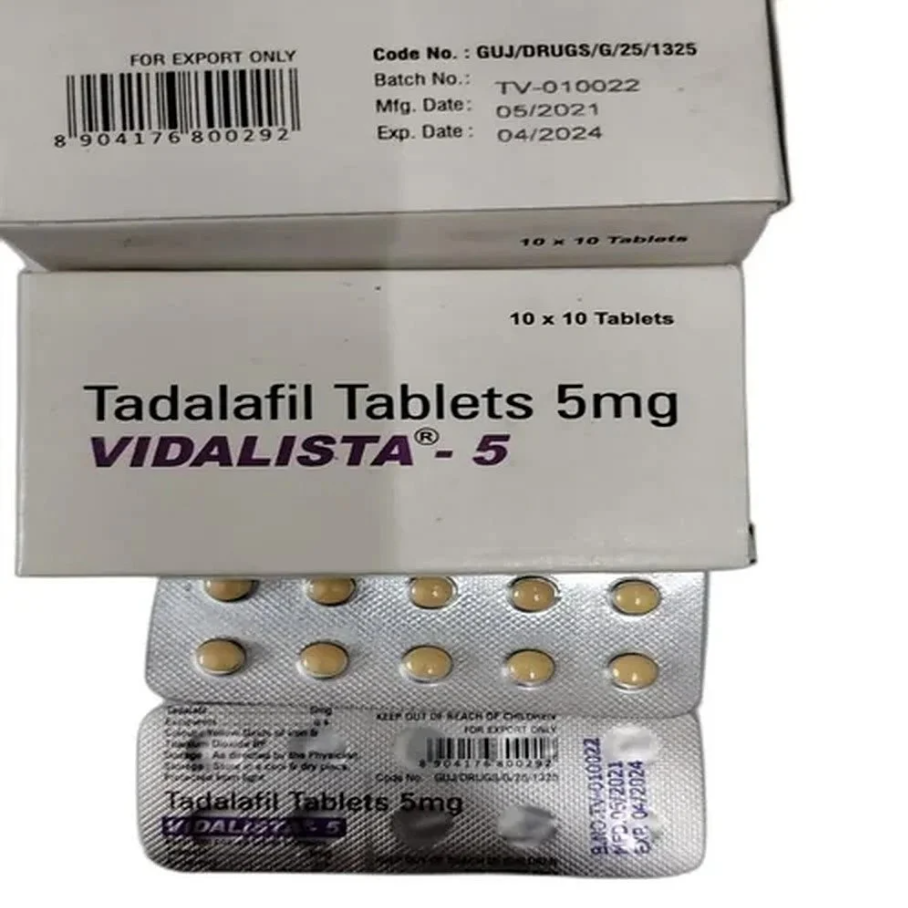 Vidalista 5mg: All you know about effectiveness of Tadalafil