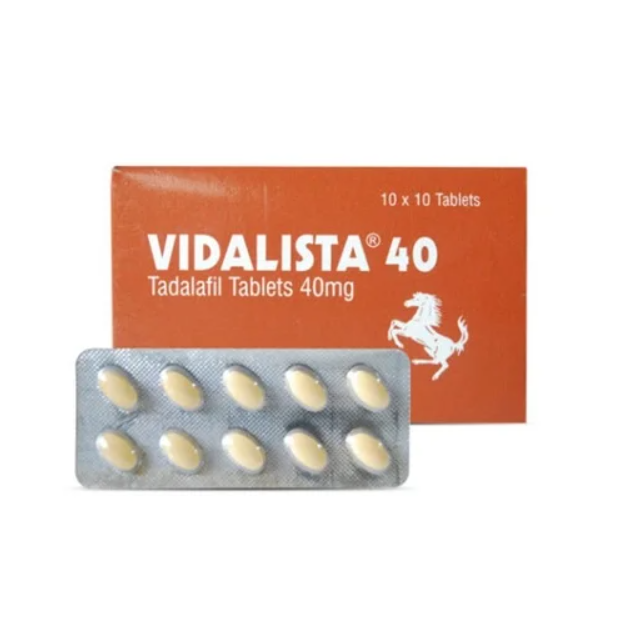 Vidalista 40 mg: Learn the Effectiveness of Tadalafil for ED
