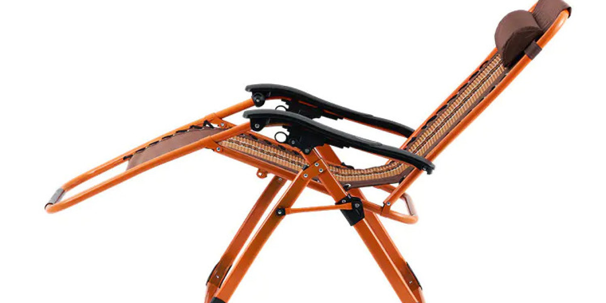 Relax Outdoors in a Spacious Rocking Chair